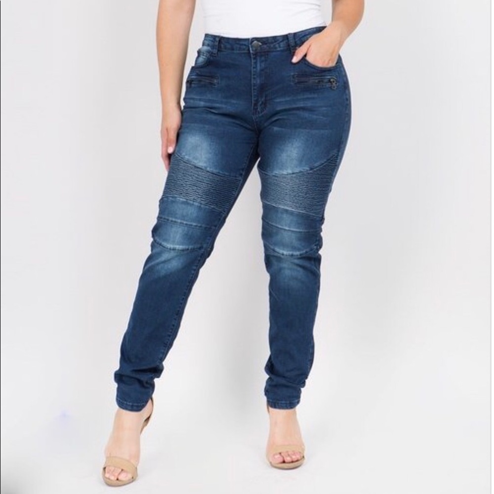 Plus size jeans